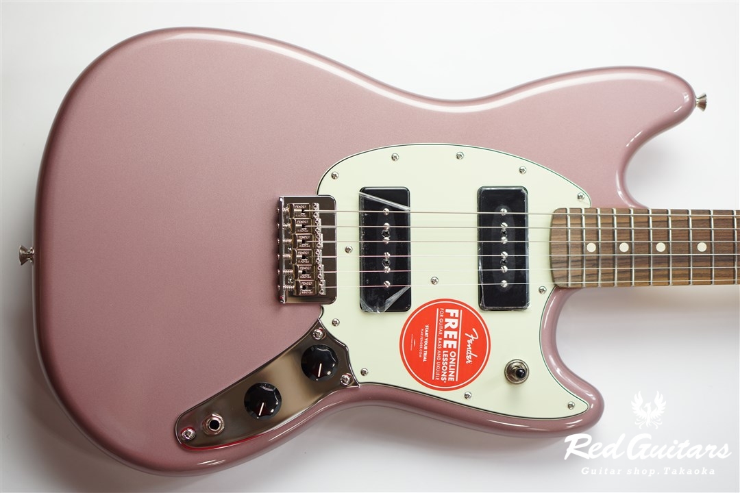 Fender MUSTANG 90 - Burgundy Mist Metallic | Red Guitars Online Store